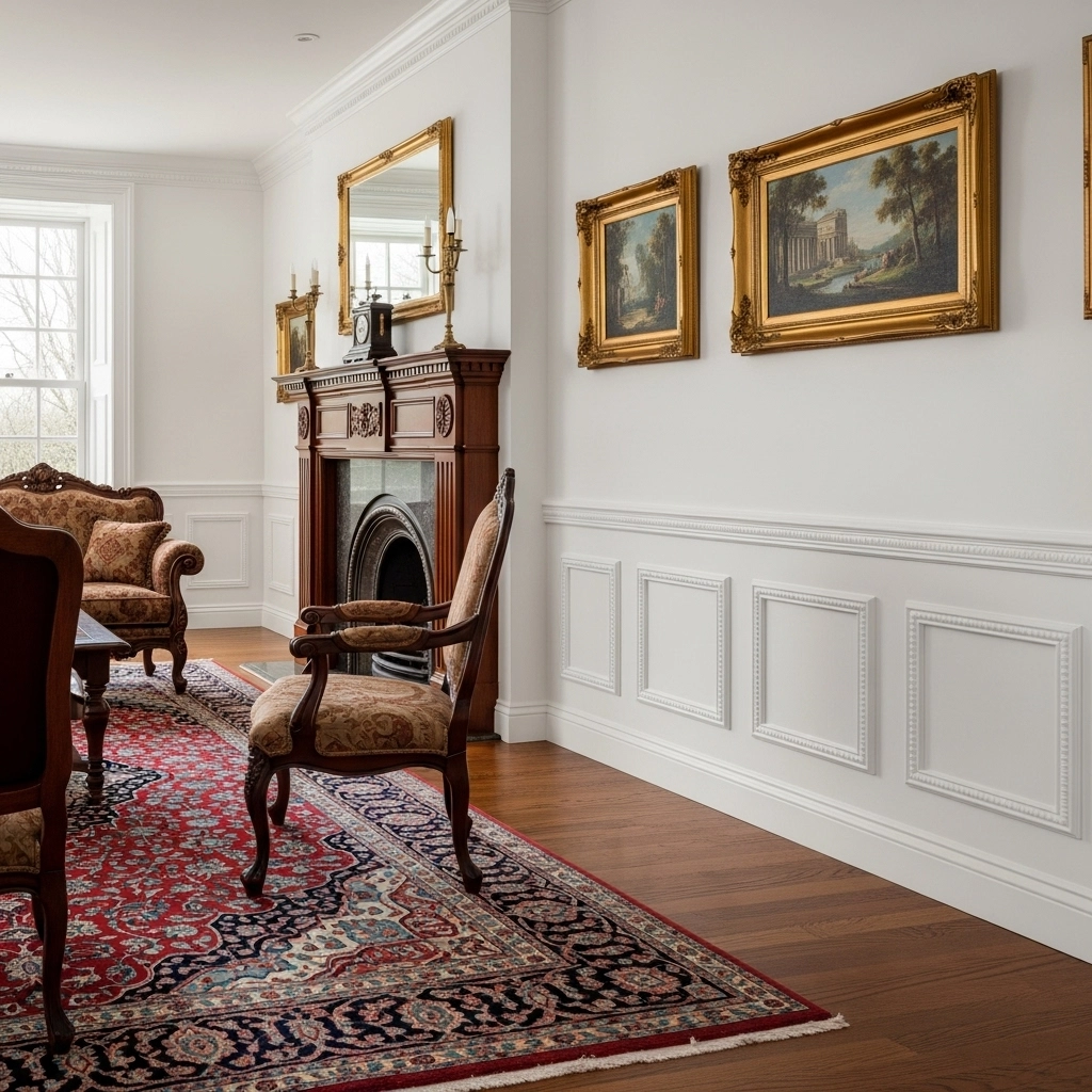 11 Chair Rail Ideas to Transform Your Walls (9) 11 Chair Rail Ideas to Transform Your Walls (9)