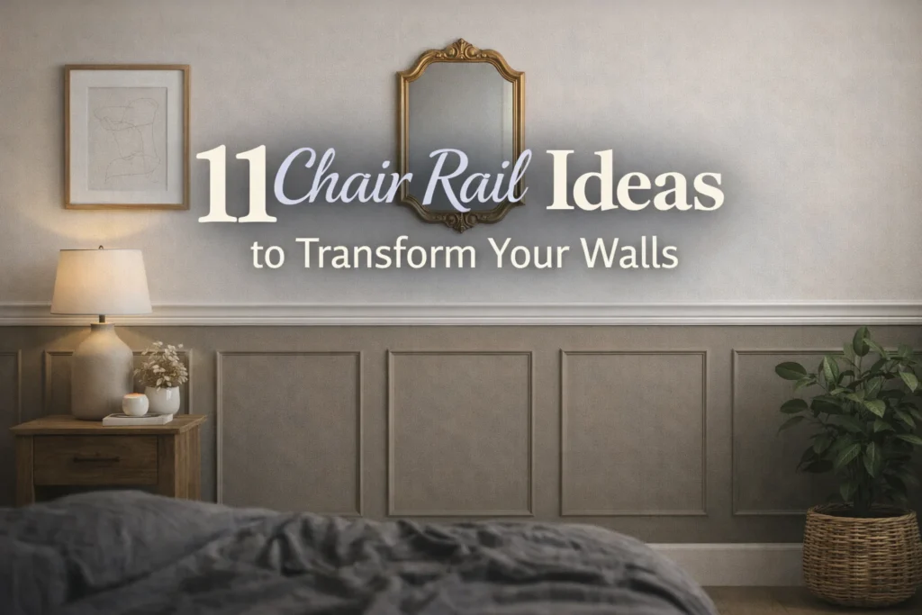 Modern chair rail ideas that transform walls with stylish wall molding and clean neutral design