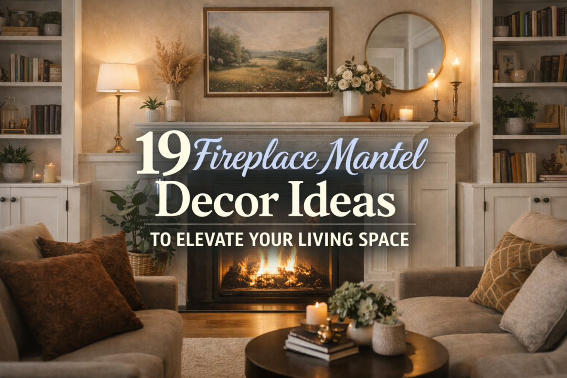 19 Fireplace Mantel Decor Ideas to Elevate Your Living Space