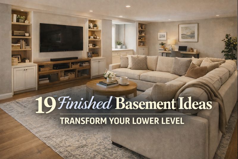 19 Finished Basement Ideas to Transform Your Lower Level