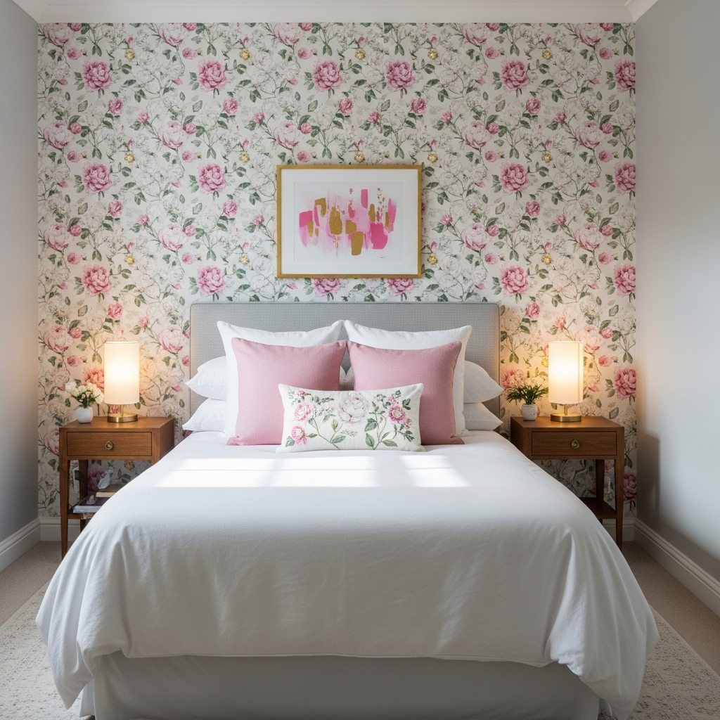11 Bedroom Ideas With Aesthetic, Pink and White