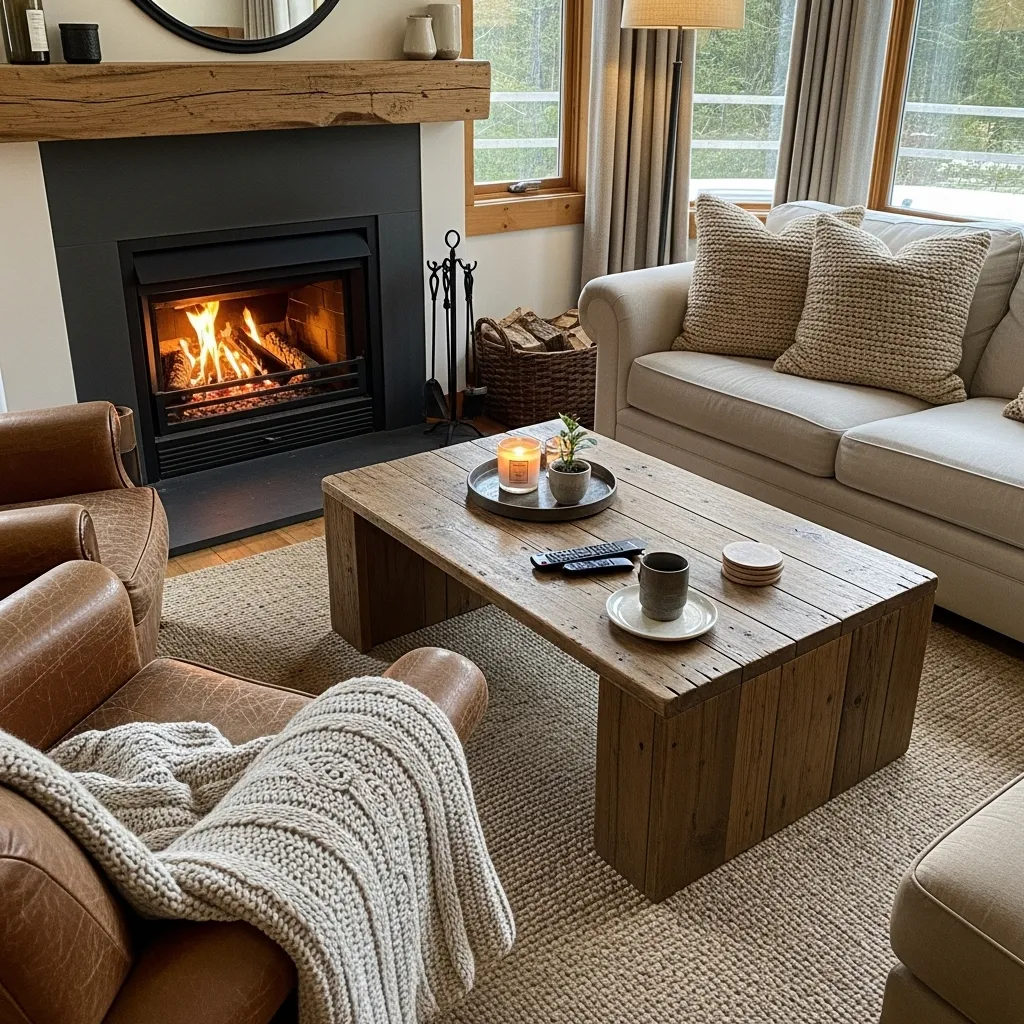 11 Cozy River Rock Fireplace Ideas for a Warm Rustic Home