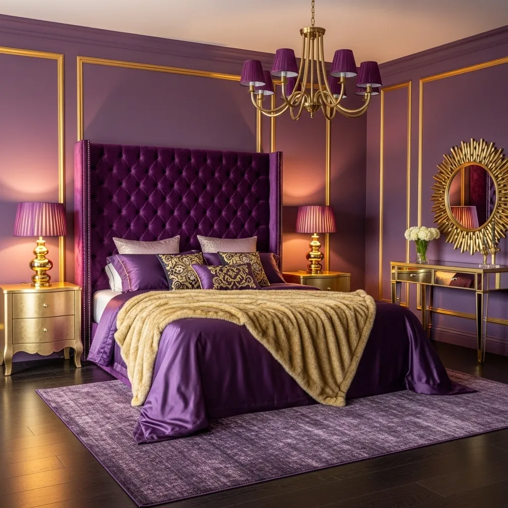 11 Creative Purple Bedroom Ideas for a Bold & Cozy Space