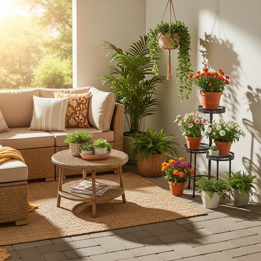 12 Potted Plant Arrangement Ideas for Indoors & Outdoors