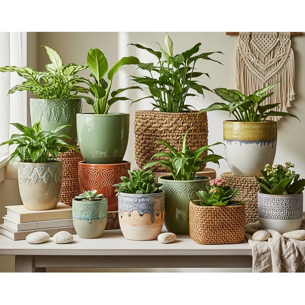 12 Potted Plant Arrangement Ideas for Indoors & Outdoors