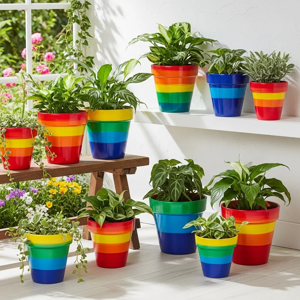 13 Painting Pot Ideas That Instantly Brighten Any Space
