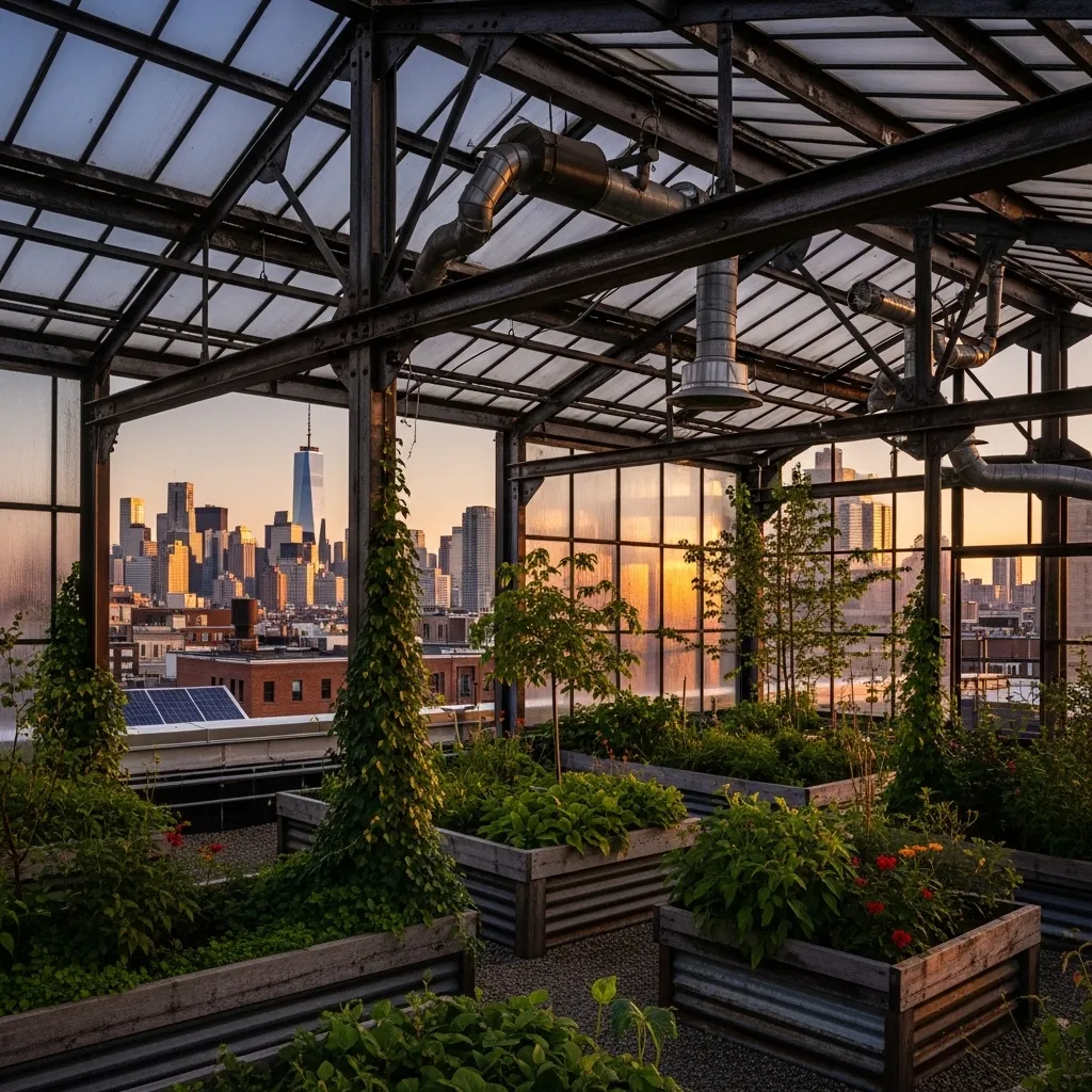 14 Rooftop Greenhouse Ideas for Urban Garden Lovers