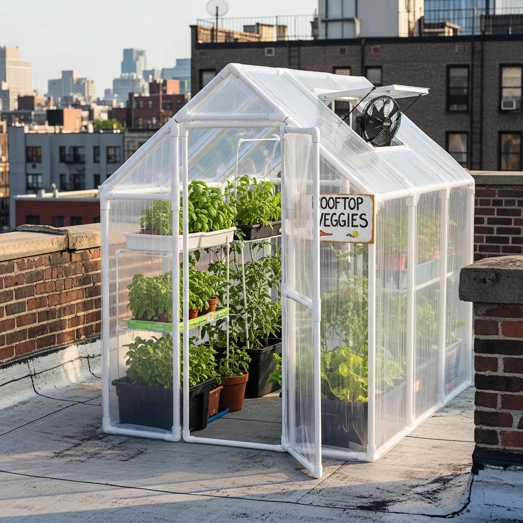 14 Rooftop Greenhouse Ideas for Urban Garden Lovers