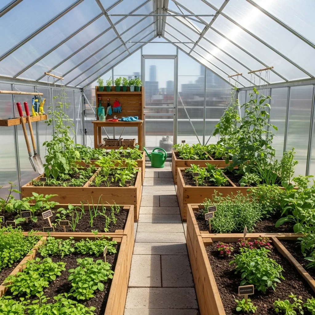 14 Rooftop Greenhouse Ideas for Urban Garden Lovers