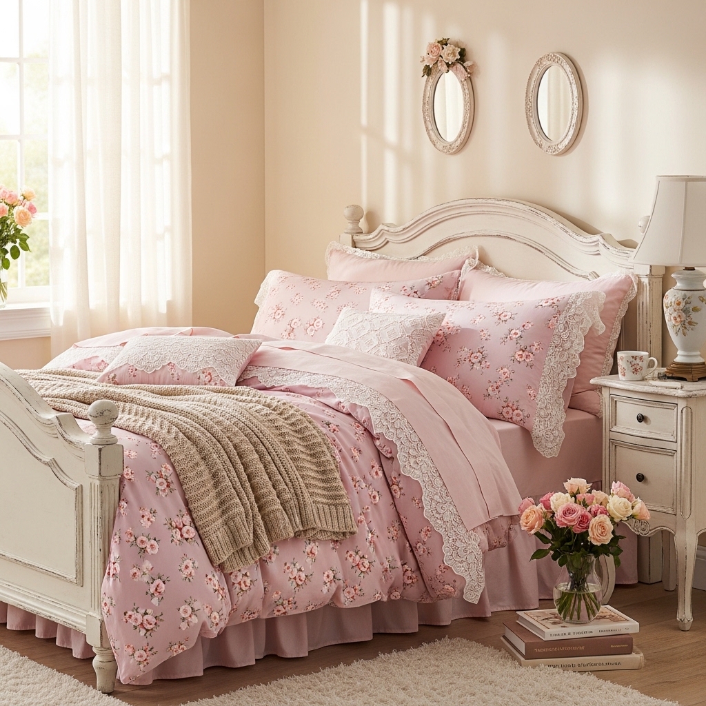 15 Vintage Floral Bedding Ideas for a Romantic, Timeless Bedroom