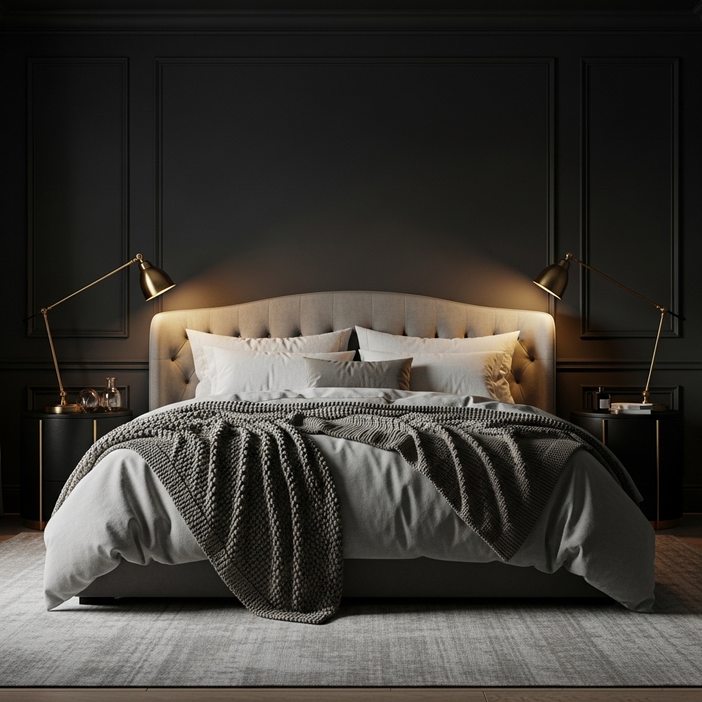 21 Dark Moody Romantic Bedroom Ideas 