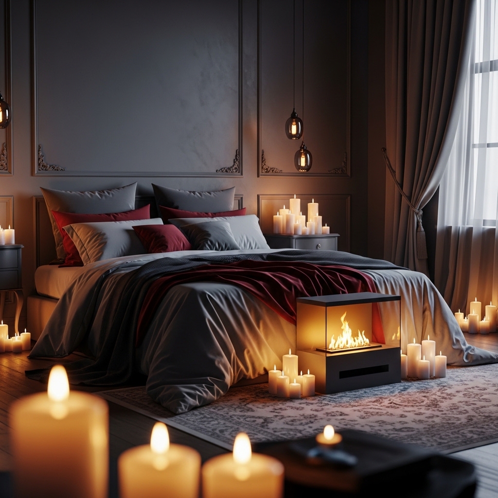 21 Dark Moody Romantic Bedroom Ideas 