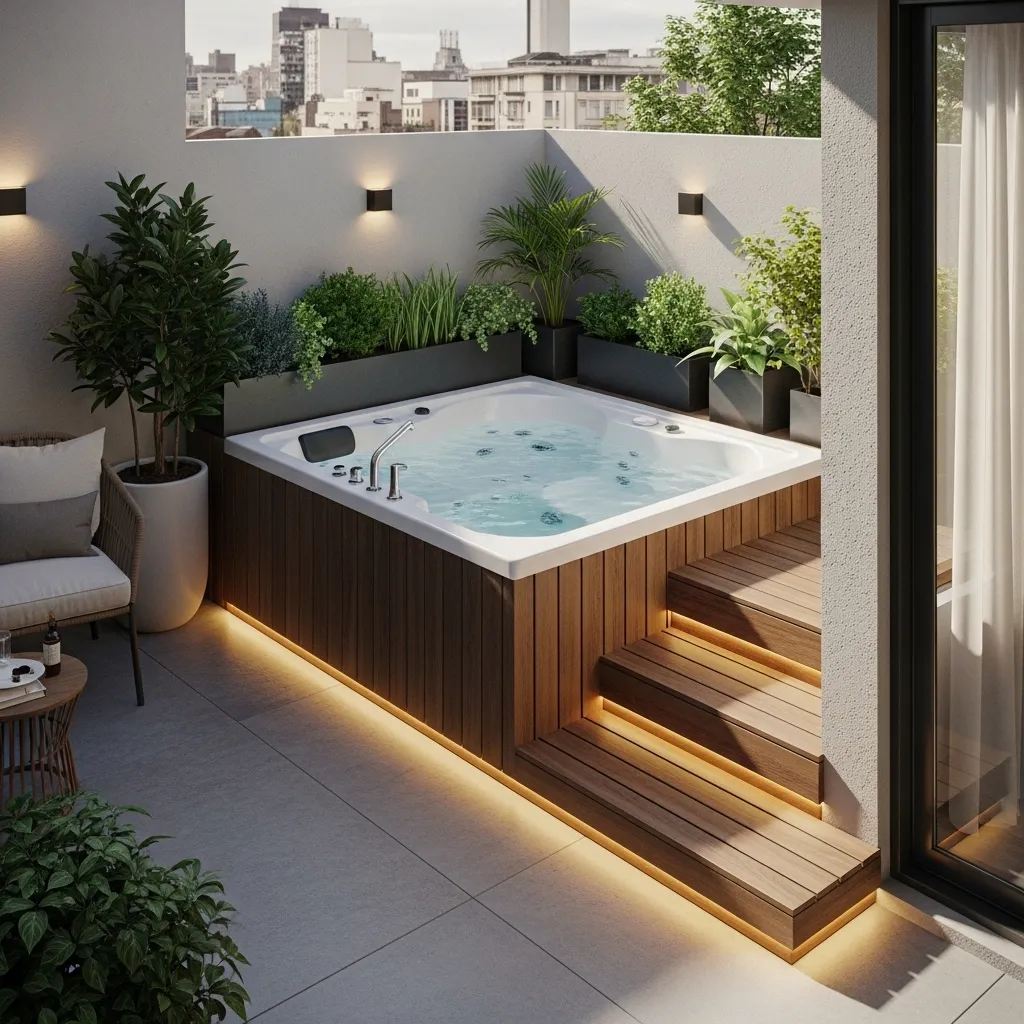 9 Jacuzzi Outdoor Ideas 
