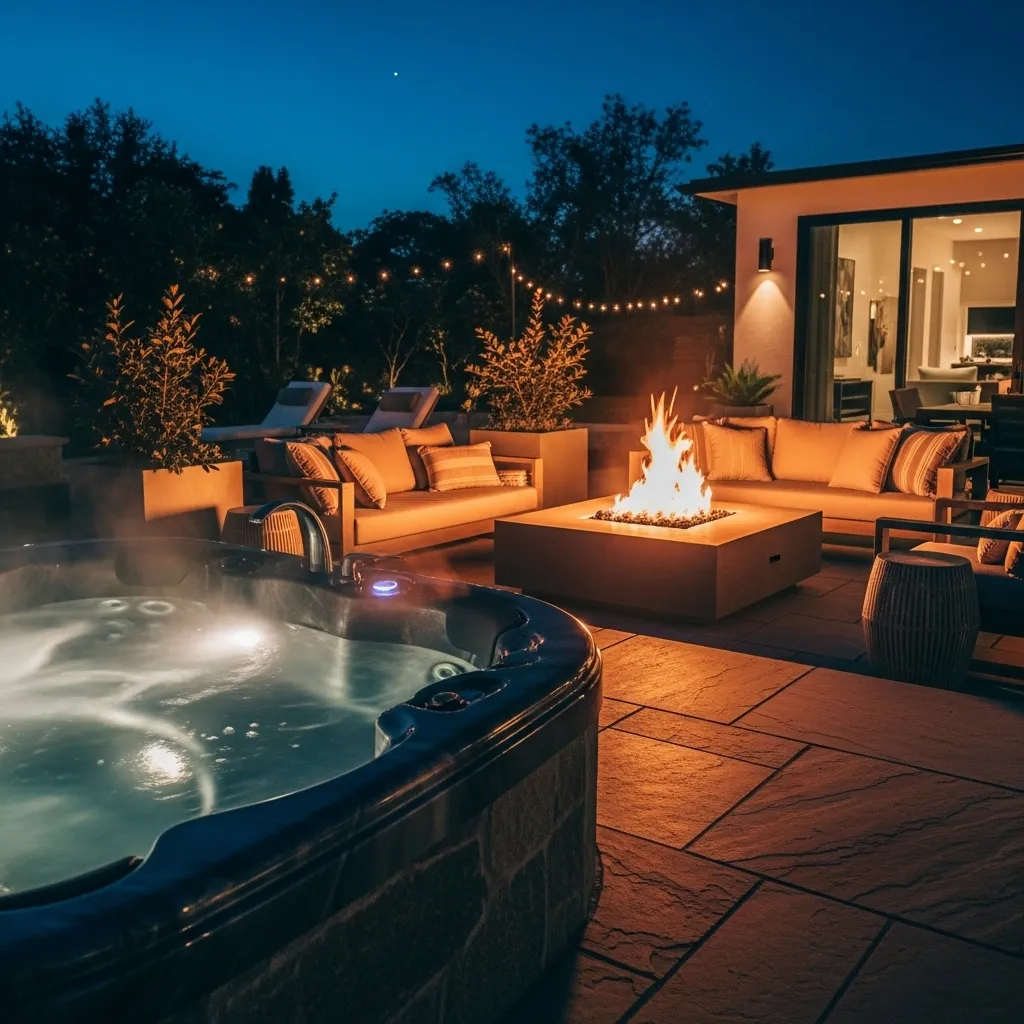 9 Jacuzzi Outdoor Ideas 